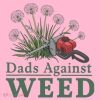 Dads Against Weed Funny Gardening Lawn Mowing Fathers Coaster thumb 2