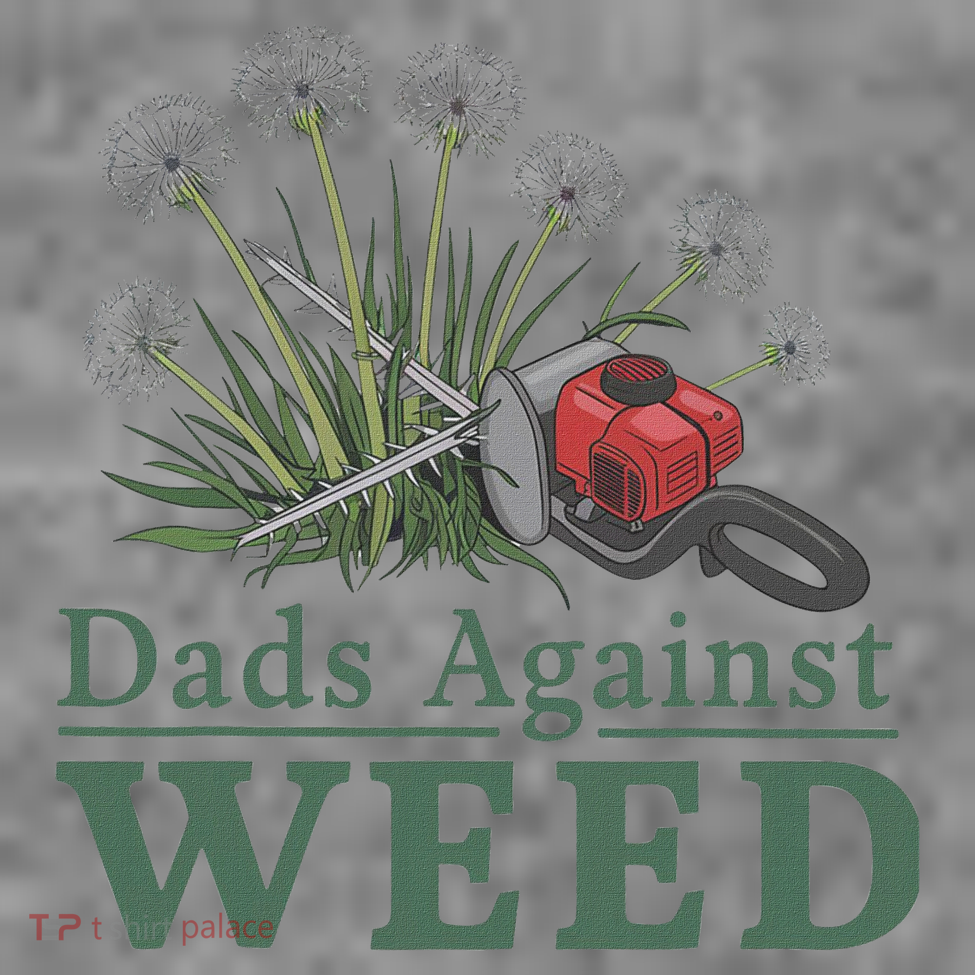 Dads Against Weed Funny Gardening Lawn Mowing Fathers Toddler Hoodie