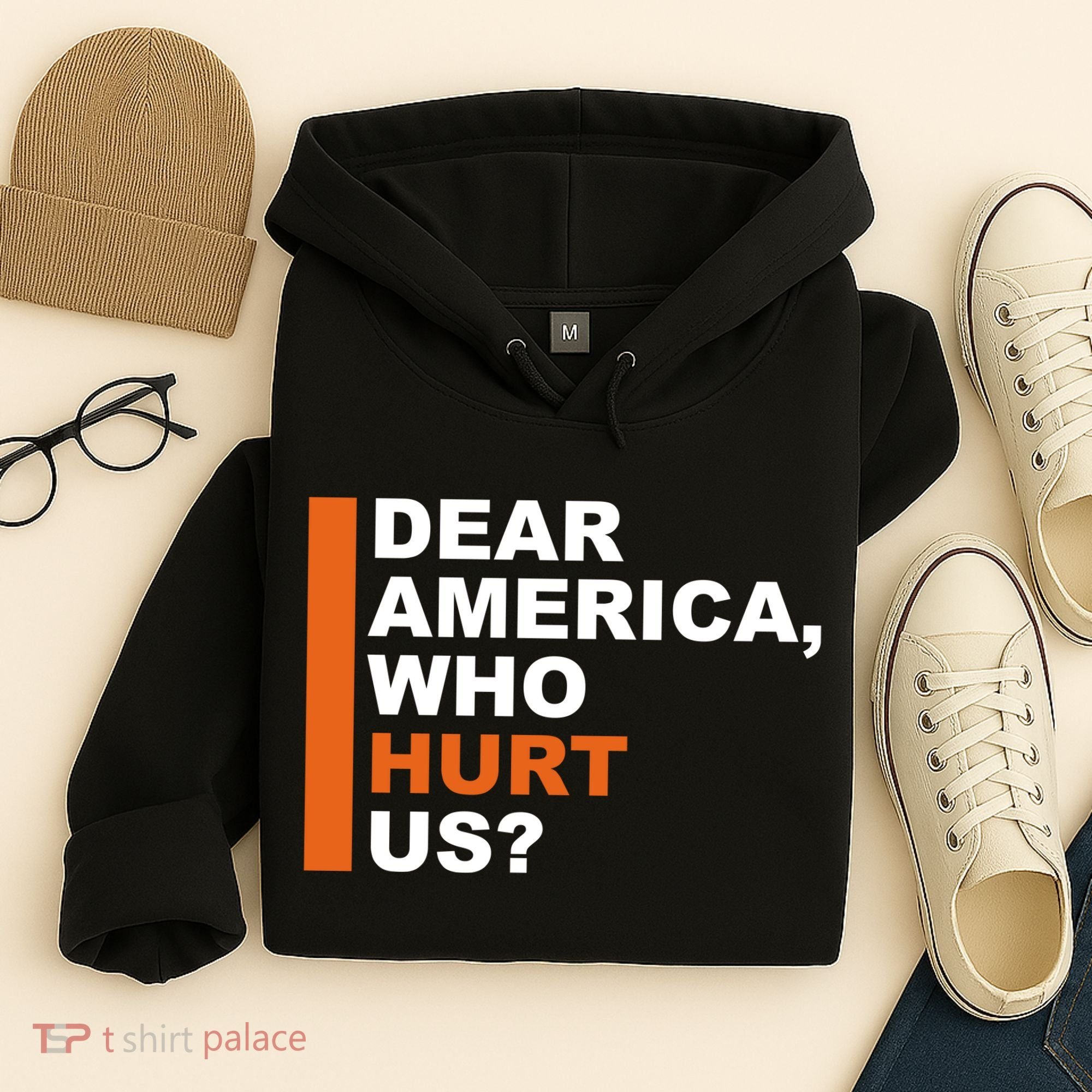 Dear America Who Hurt Us Hoodie