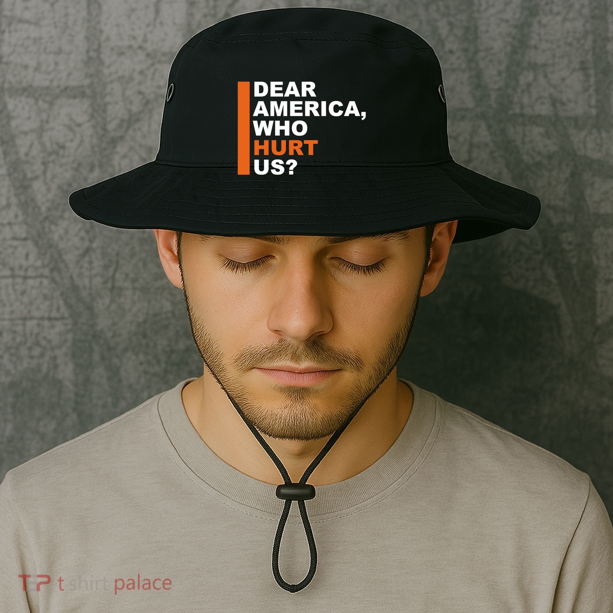 Dear America Who Hurt Us Bucket Hat