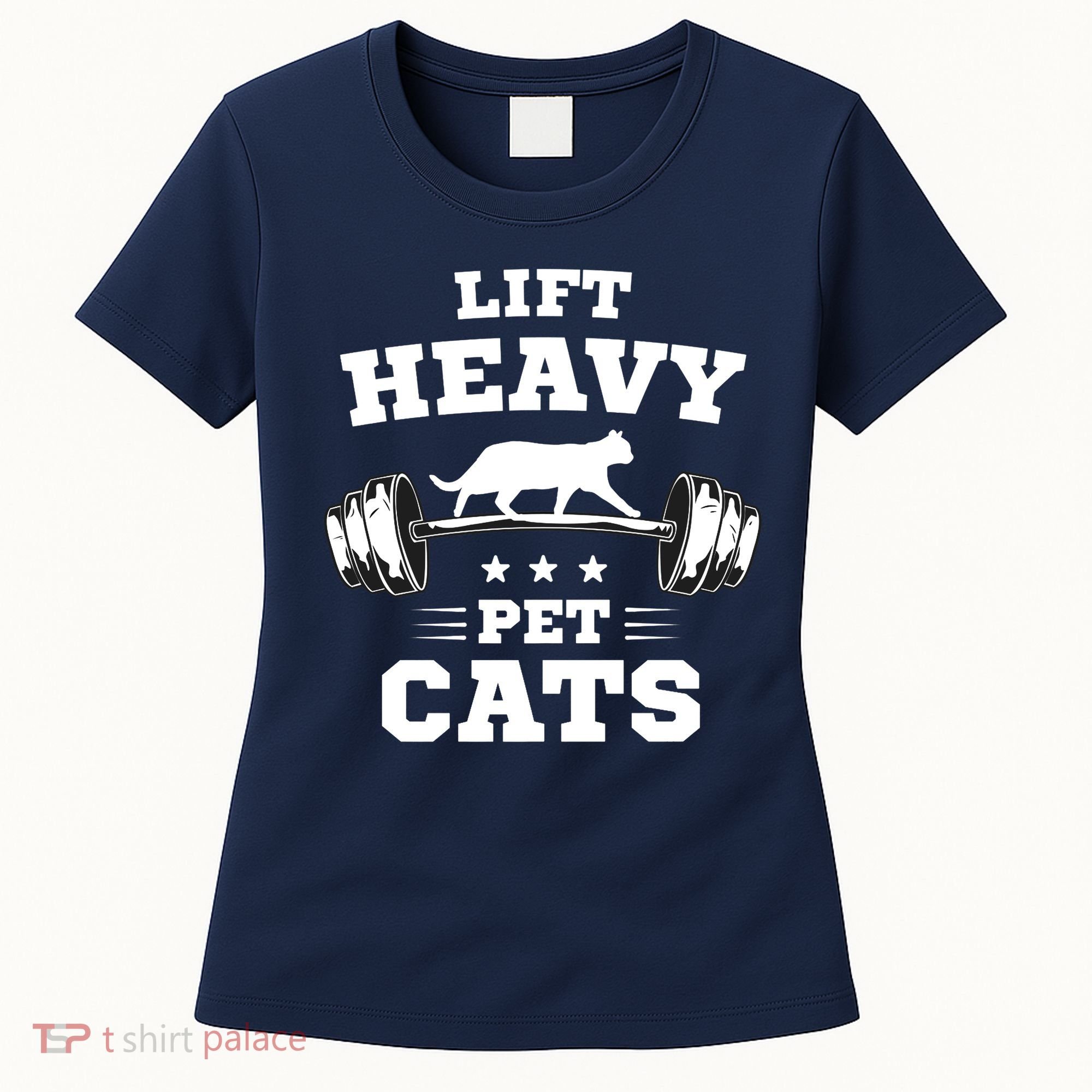 Deadlifts And Weights Or Gym For Lift Heavy. Pet Cats. Premium Women's T-Shirt