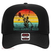 Dads Against Weed Funny Gardening Lawn Mowing Fathers Hat thumb 0
