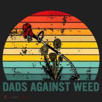Dads Against Weed Funny Gardening Lawn Mowing Fathers Hat thumb 2