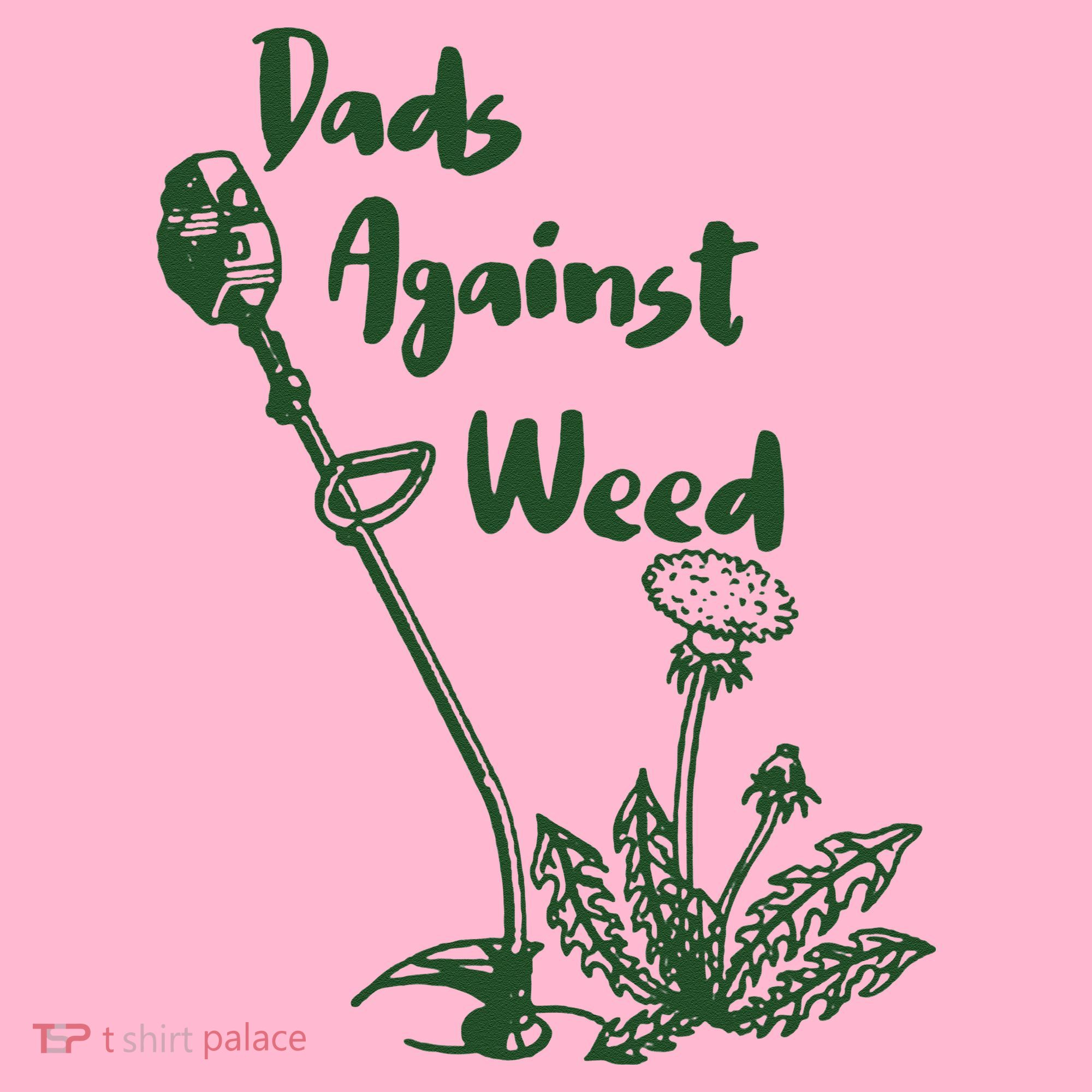 Dads Against Weed Funny Gardening Lawn Mowing Fathers Coaster