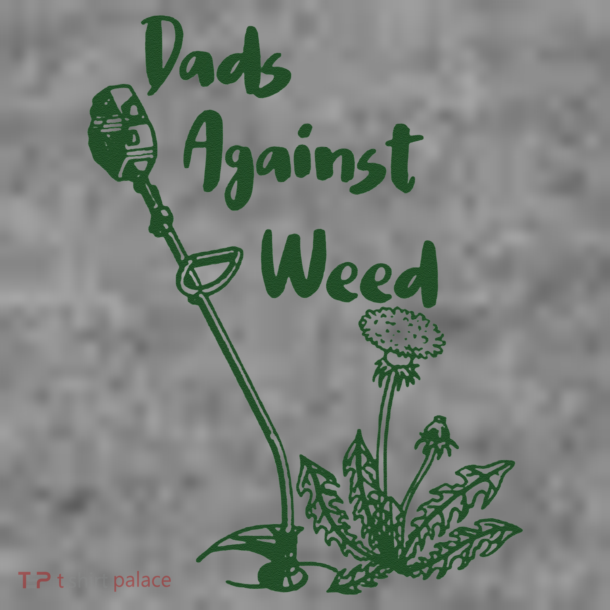 Dads Against Weed Funny Gardening Lawn Mowing Fathers Toddler Hoodie