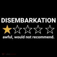 Disembarkation Awful Would Not Recommend Funny Cruise Ship Coffee Mug thumb 5