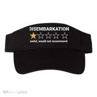 Disembarkation Awful Would Not Recommend Funny Cruise Ship Visor thumb 0