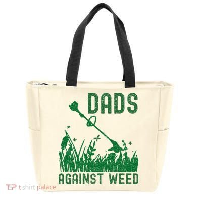 Dads Against Weed Lawn Mowing Tote Bag
