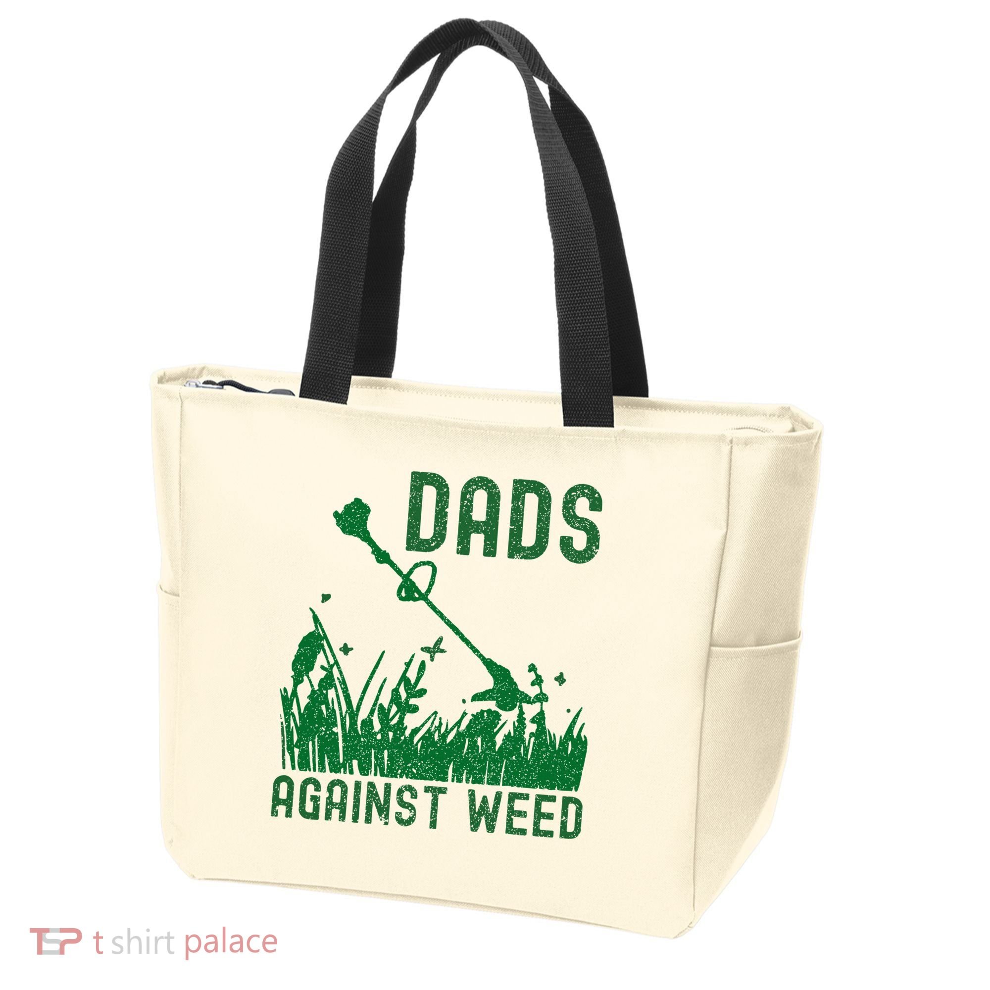 Dads Against Weed Lawn Mowing Tote Bag