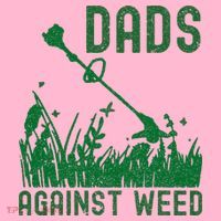 Dads Against Weed Lawn Mowing Coaster thumb 2