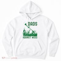 Dads Against Weed Lawn Mowing Hoodie thumb 0