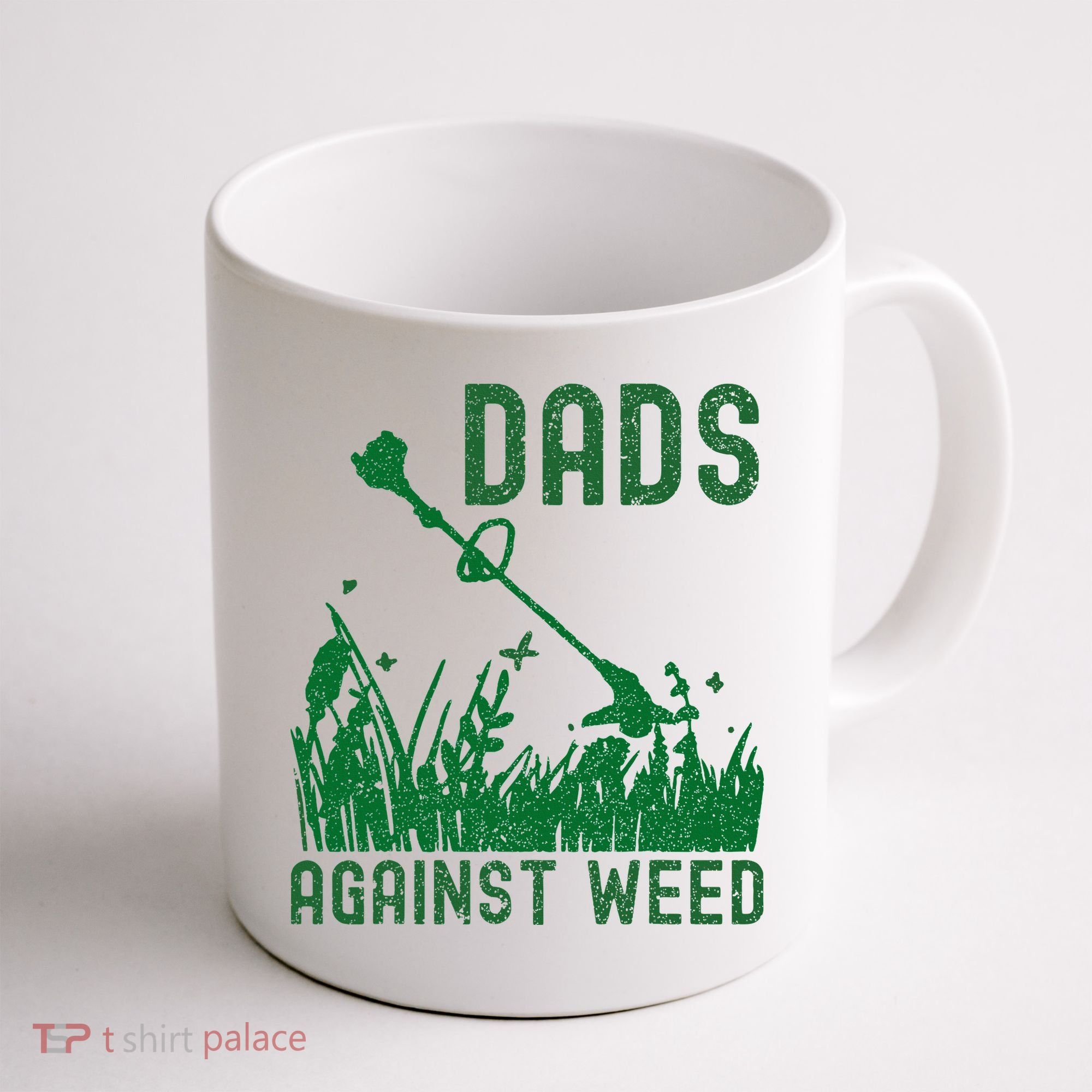 Dads Against Weed Lawn Mowing Coffee Mug