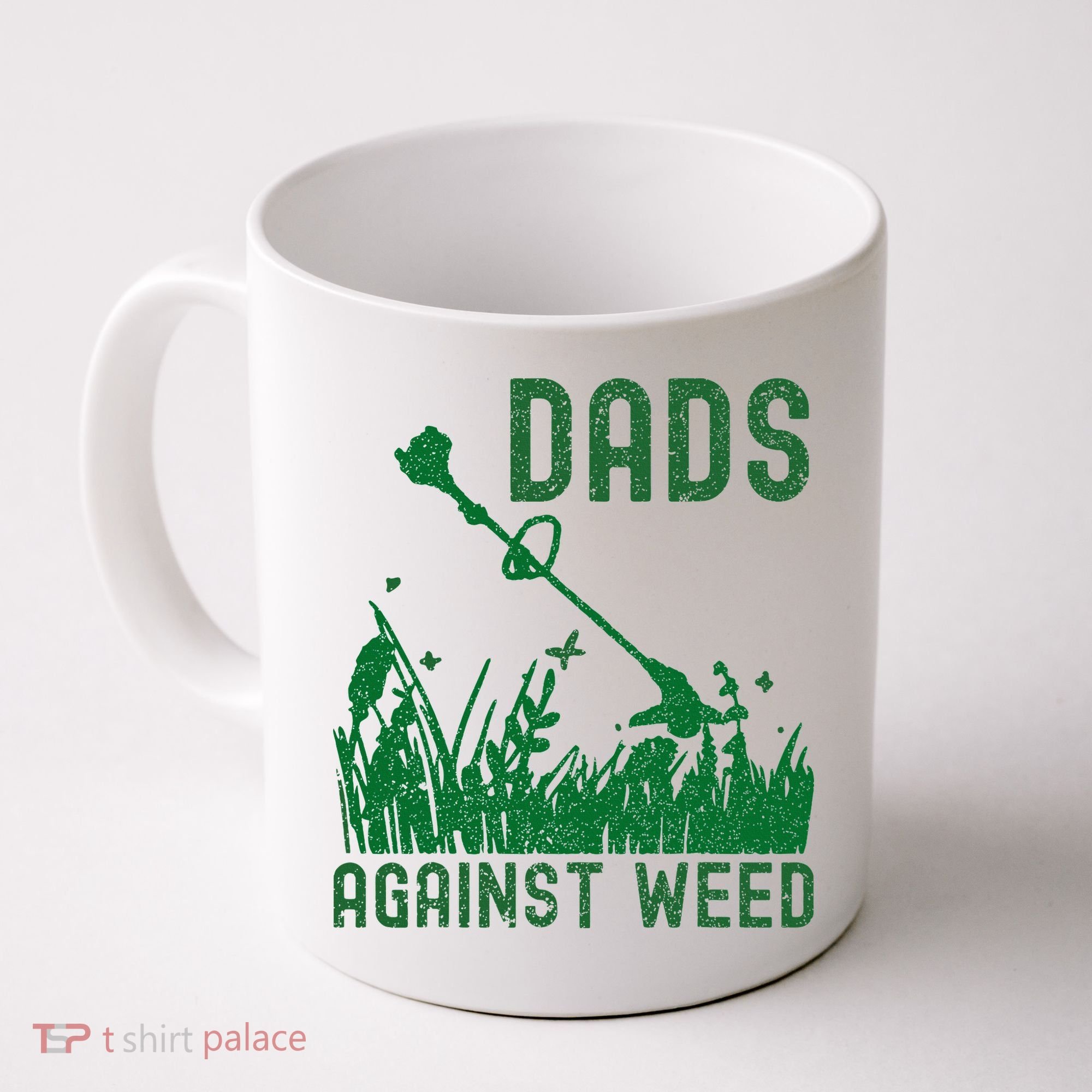 Dads Against Weed Lawn Mowing Coffee Mug