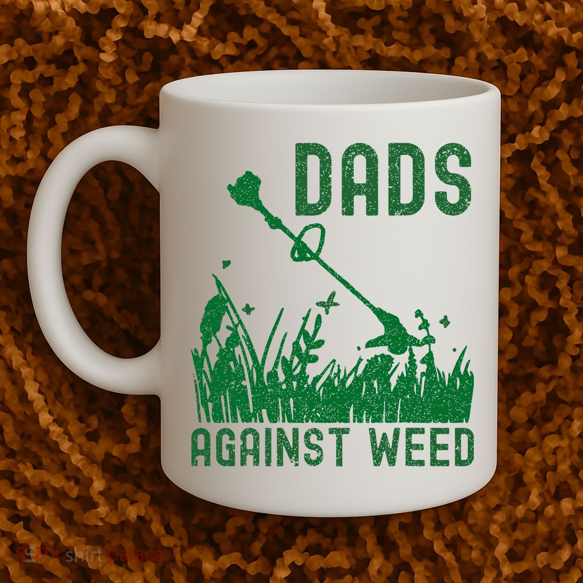 Dads Against Weed Lawn Mowing Coffee Mug
