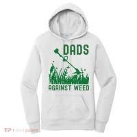 Dads Against Weed Lawn Mowing Women's Hoodie thumb 0
