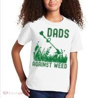 Dads Against Weed Lawn Mowing Kids T-Shirt thumb 2