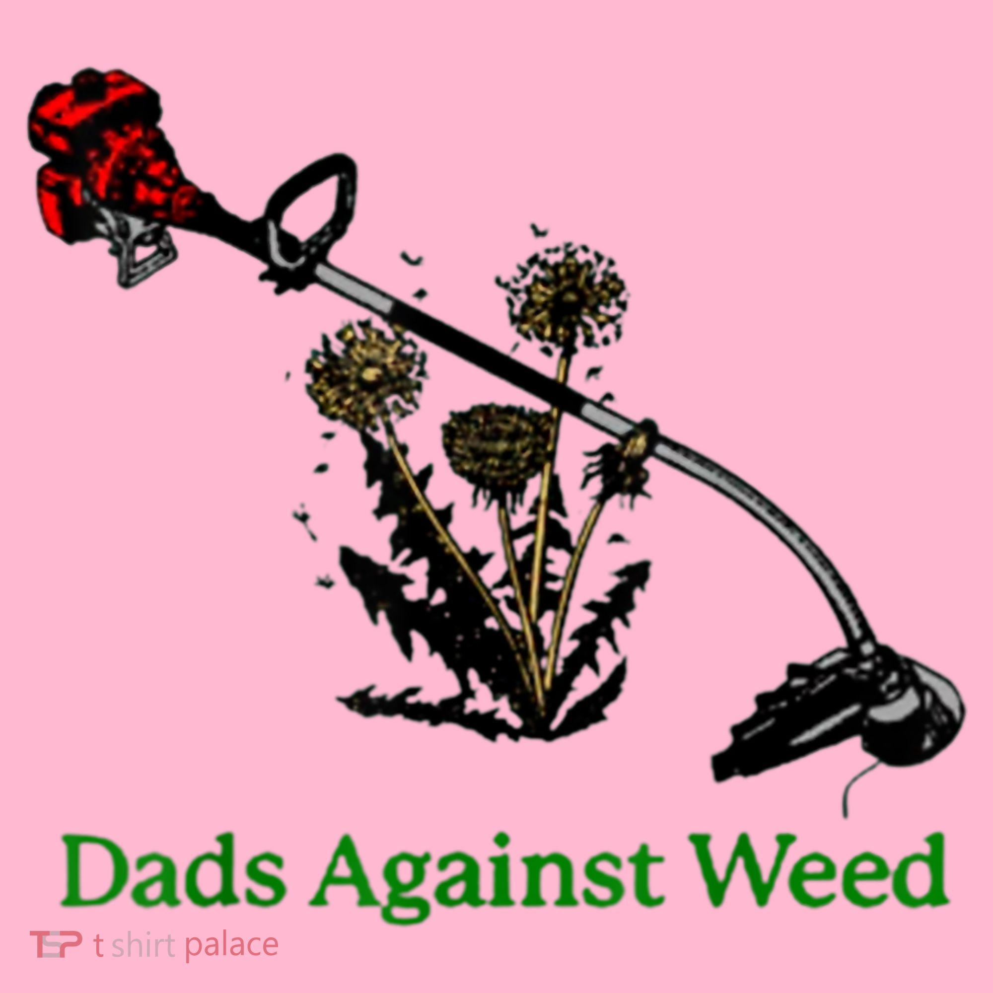 Dads Against Weed Funny Gardening Lawn Mowing Fathers Coaster