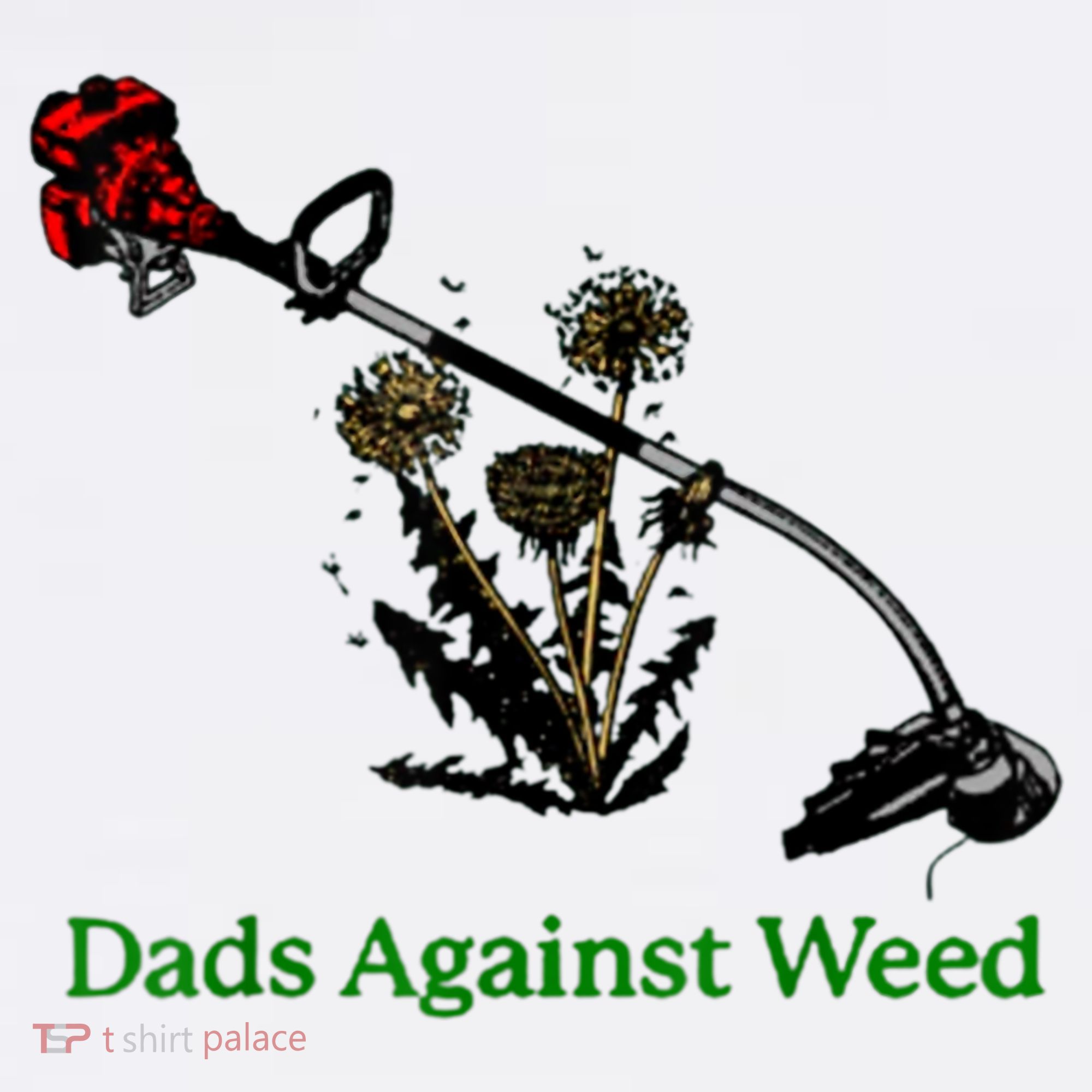 Dads Against Weed Funny Gardening Lawn Mowing Fathers Women's Tank Top