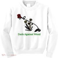 Dads Against Weed Funny Gardening Lawn Mowing Fathers Kids Sweatshirt thumb 0