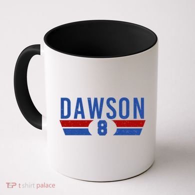 Dawson 8 Vintage Baseball Player Coffee Mug