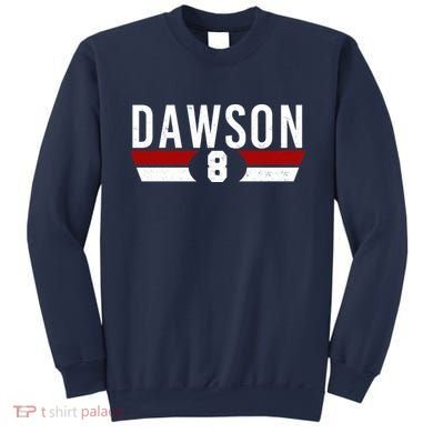 Dawson 8 Vintage Baseball Player Sweatshirt