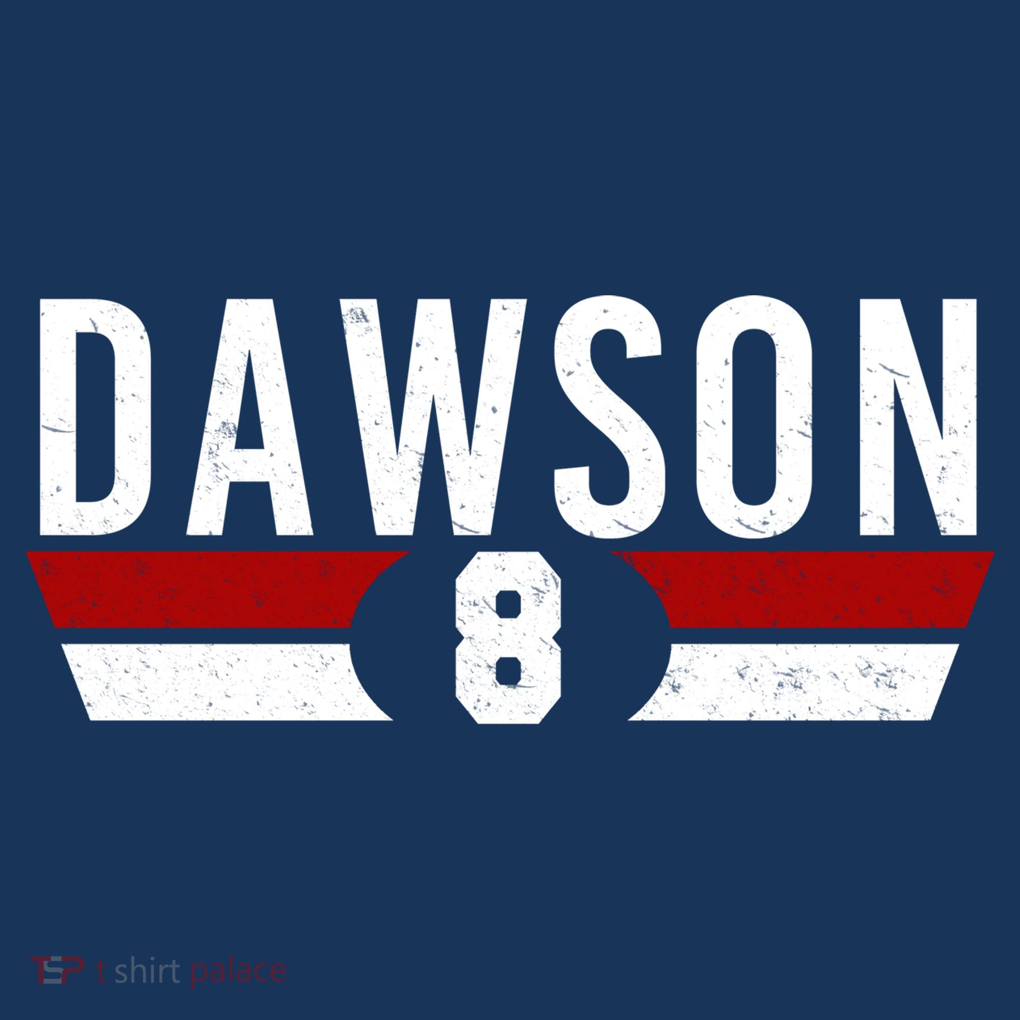 Dawson 8 Vintage Baseball Player Button