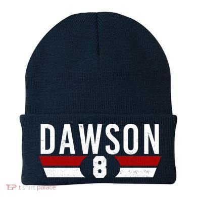 Dawson 8 Vintage Baseball Player Beanie