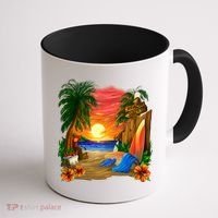 Day at the Beach Coffee Mug thumb 1
