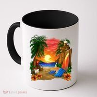 Day at the Beach Coffee Mug thumb 0
