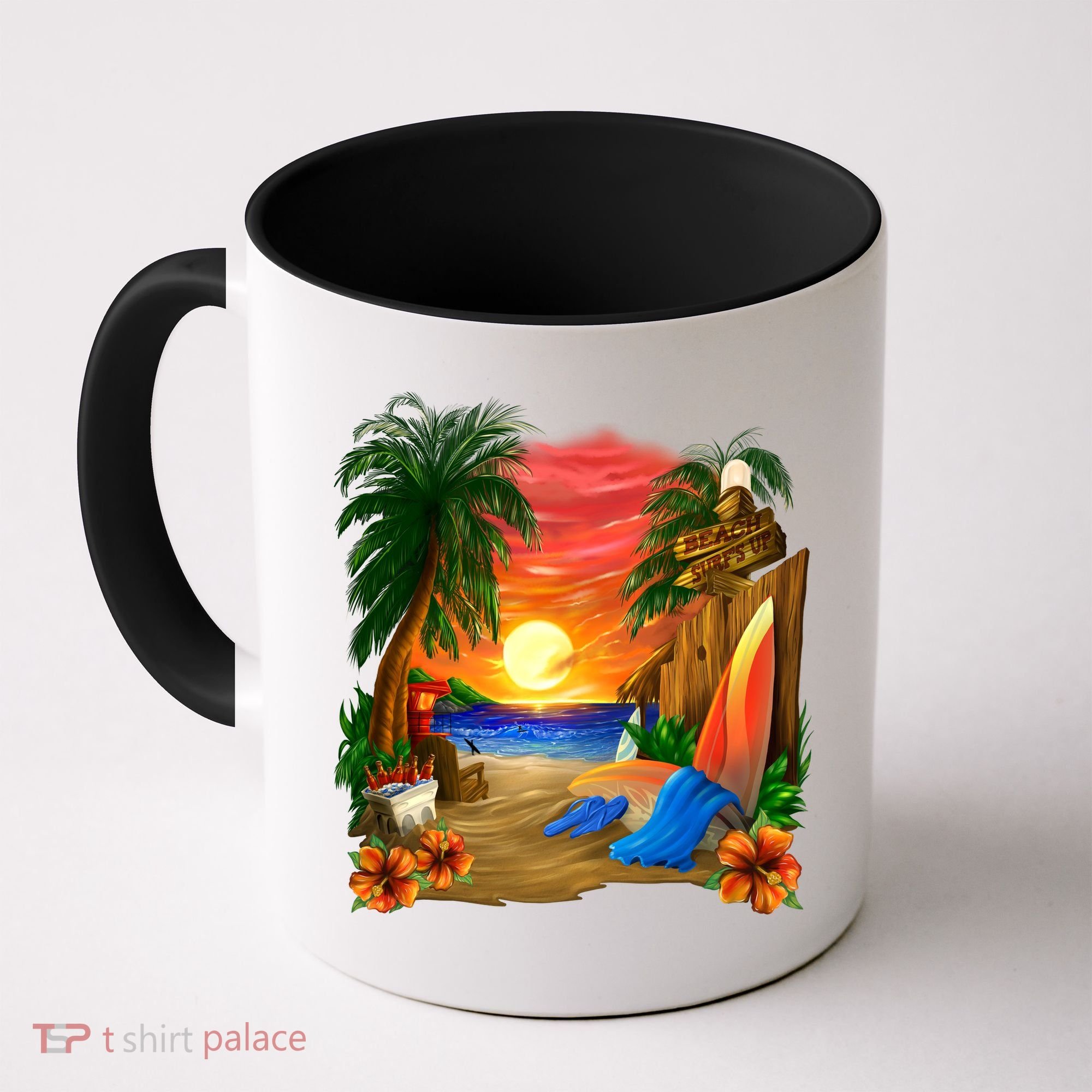 Day at the Beach Coffee Mug