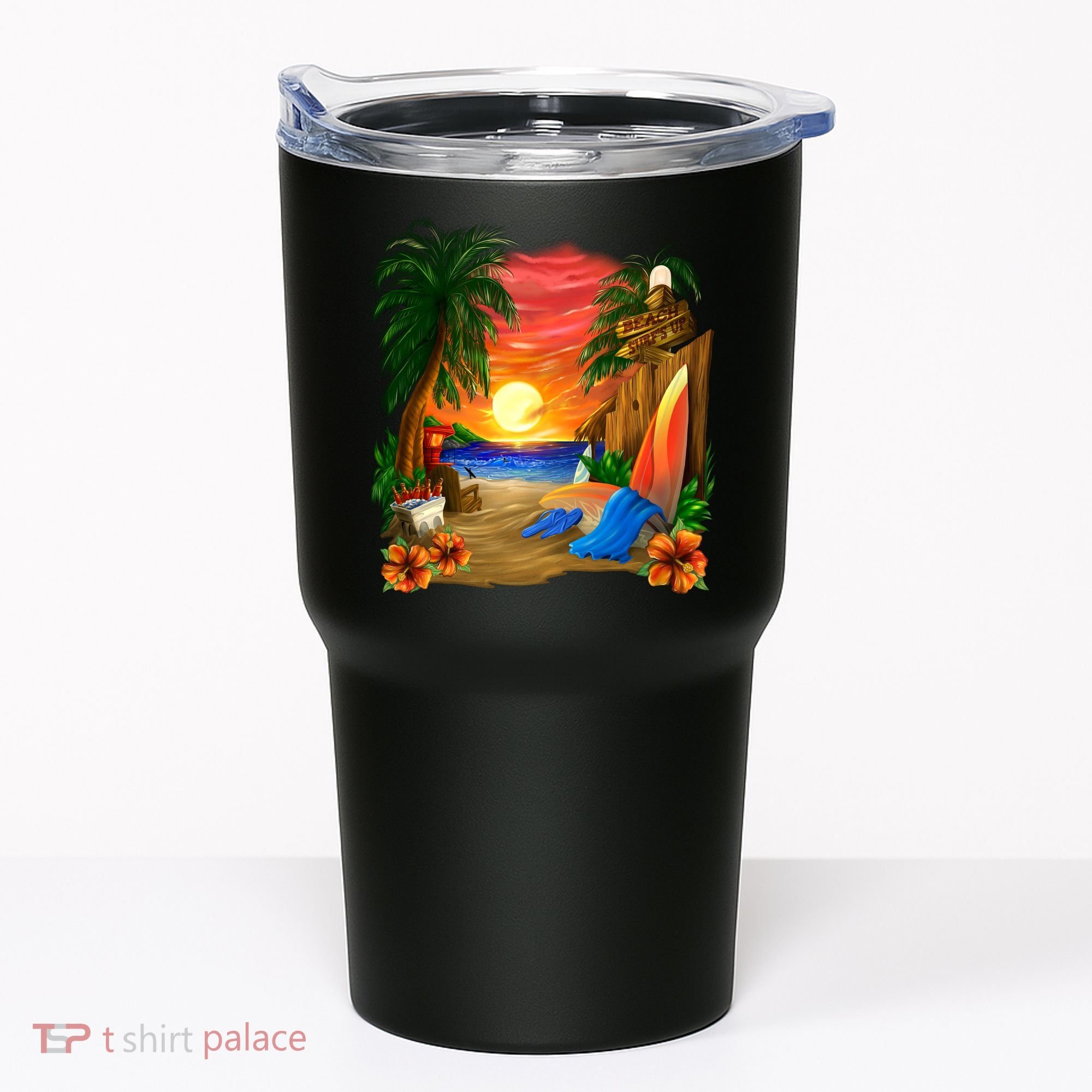 Day at the Beach Tumbler