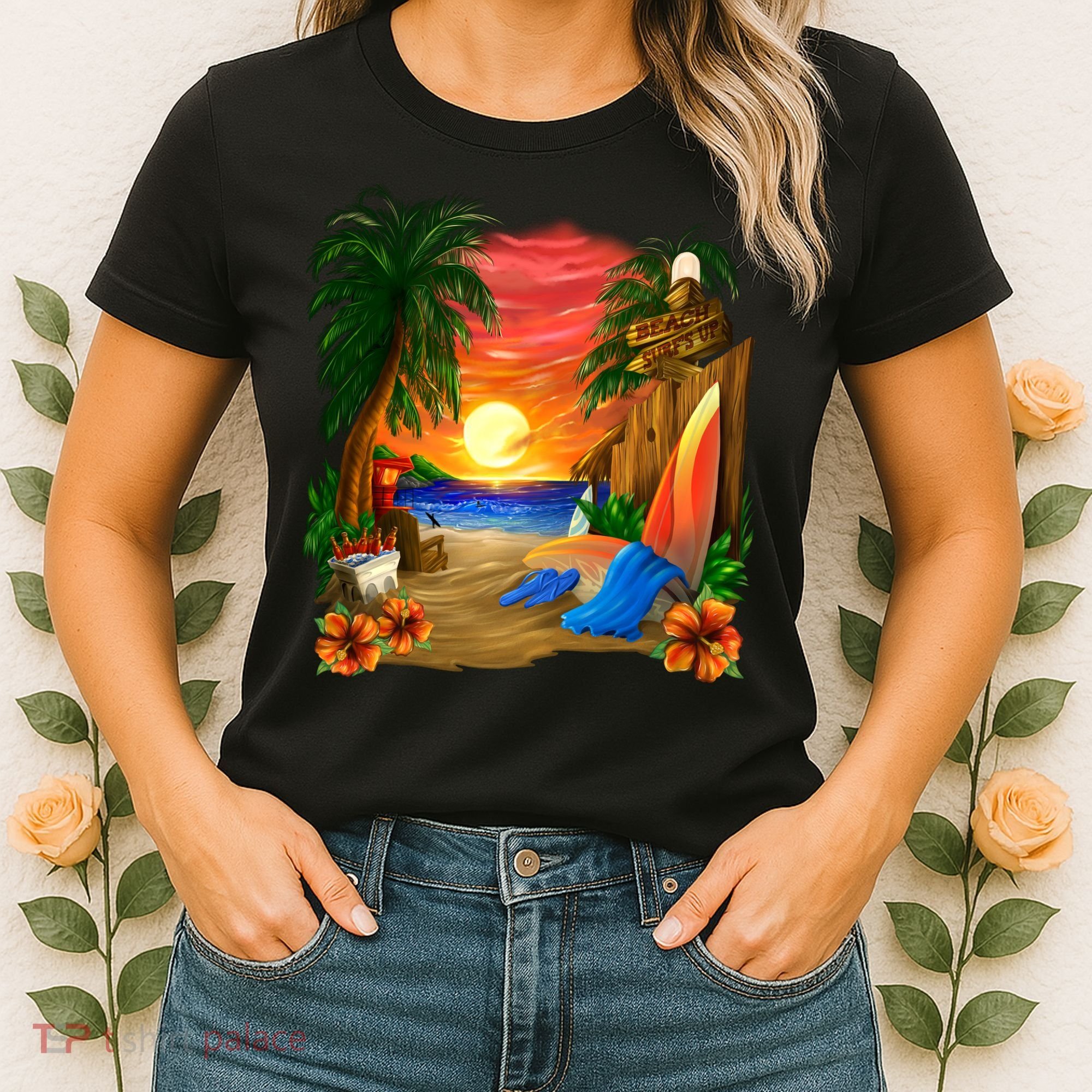 Day at the Beach Women's T-Shirt