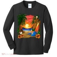 Day at the Beach Kids Long Sleeve Shirt thumb 0