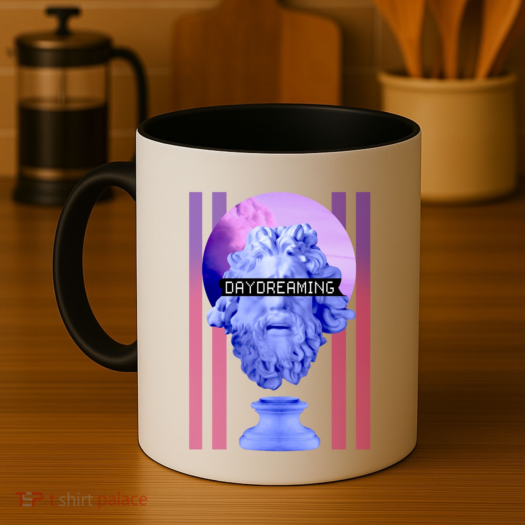 Day Dreaming Statue Coffee Mug