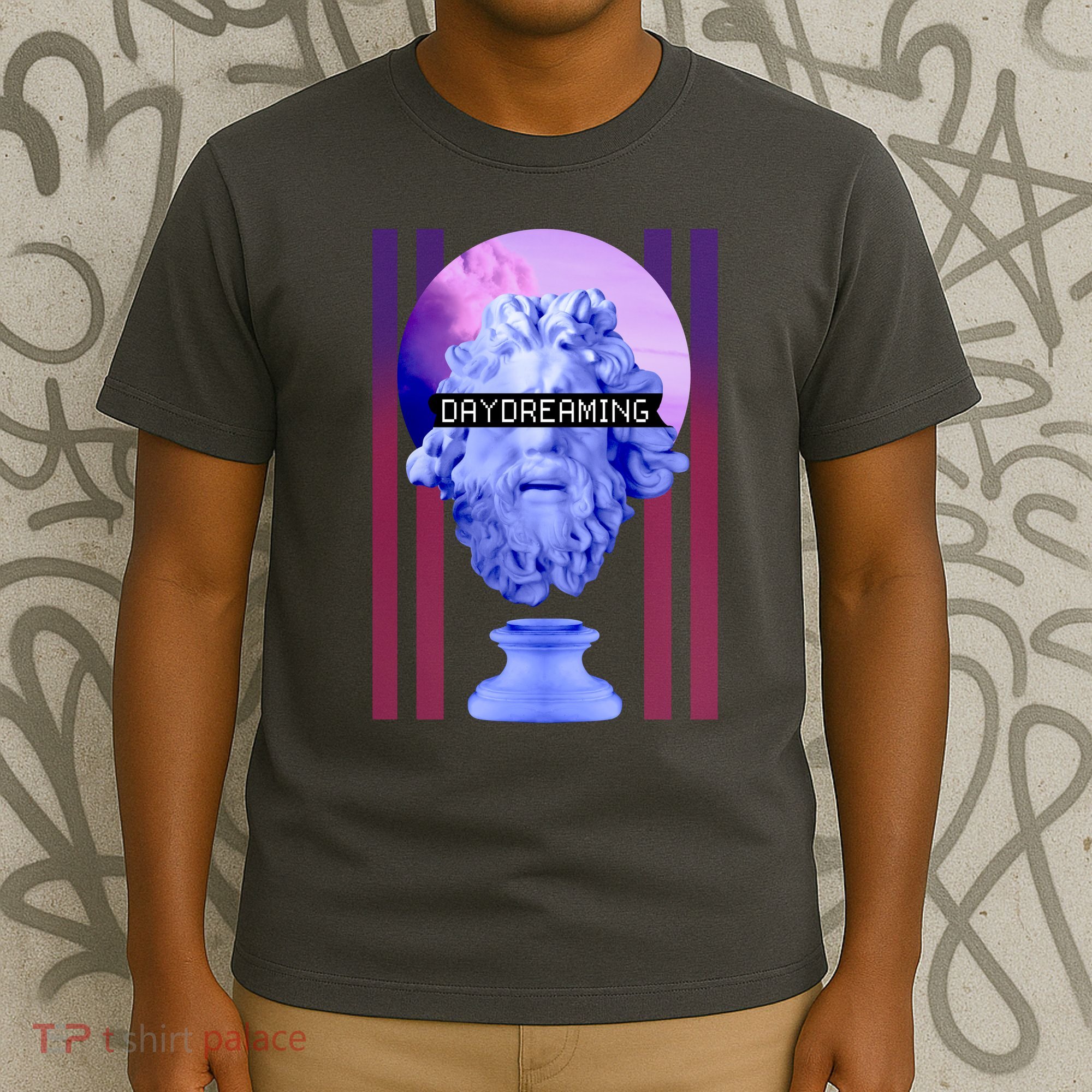 Day Dreaming Statue T-Shirt