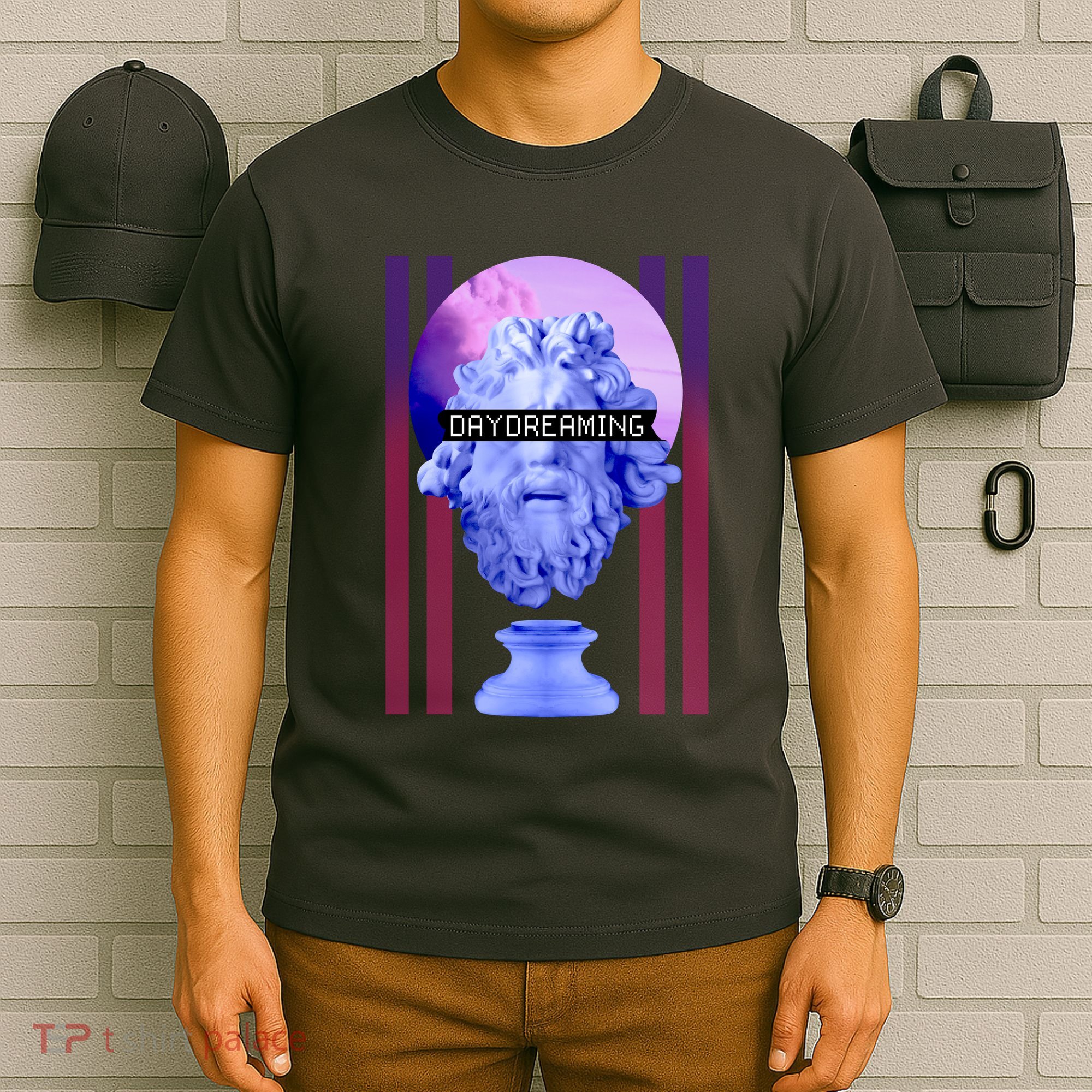 Day Dreaming Statue T-Shirt