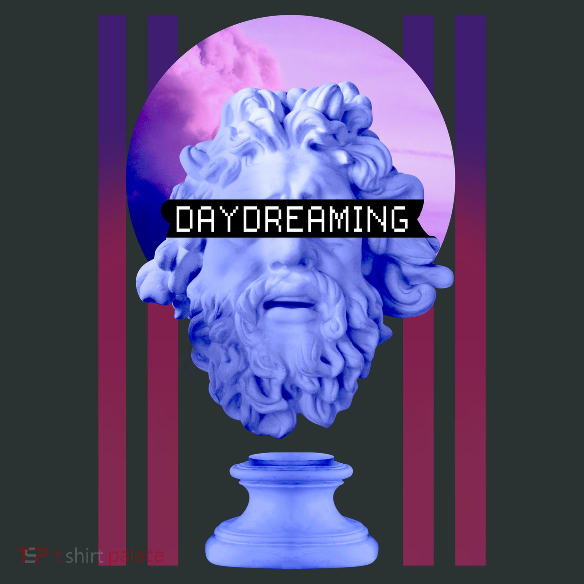 Day Dreaming Statue Button