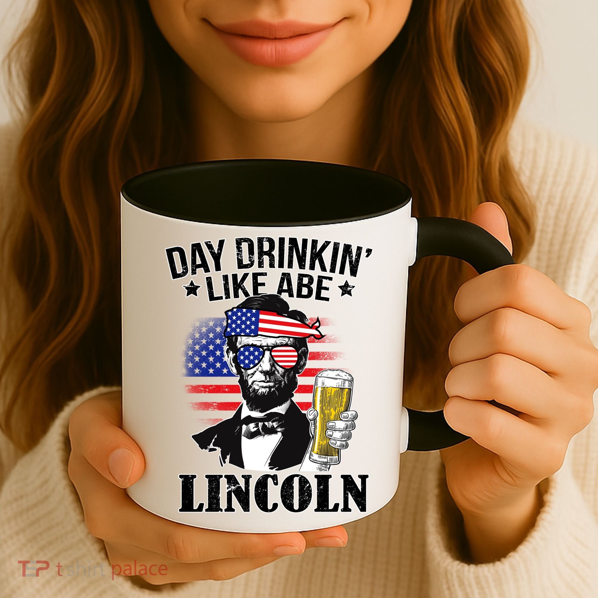 Day Drinkin' Like Abe Lincoln Coffee Mug