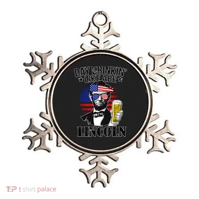 Day Drinkin' Like Abe Lincoln Ornament