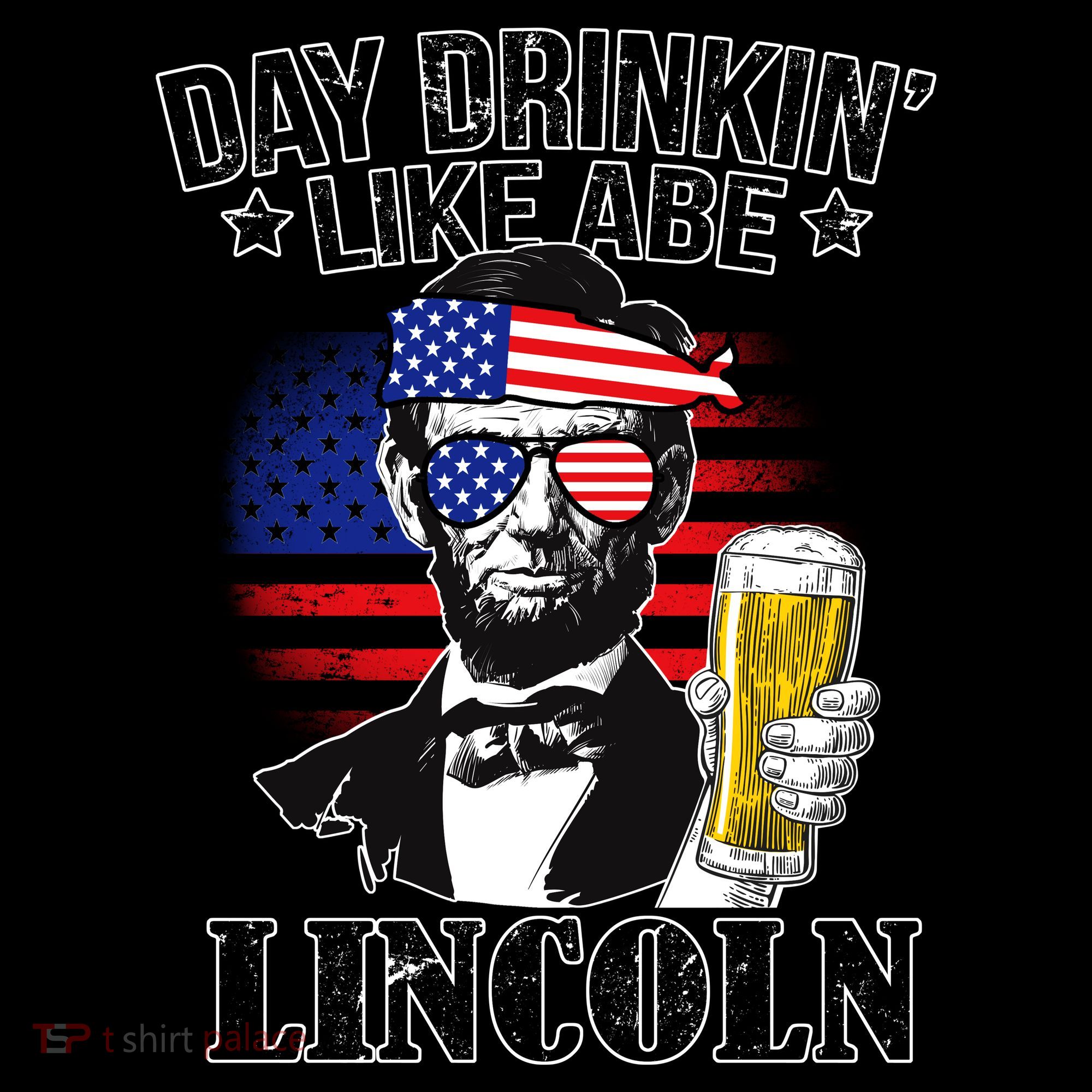 Day Drinkin' Like Abe Lincoln Ornament