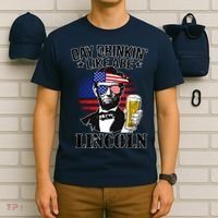 Day Drinkin' Like Abe Lincoln T-Shirt thumb 6