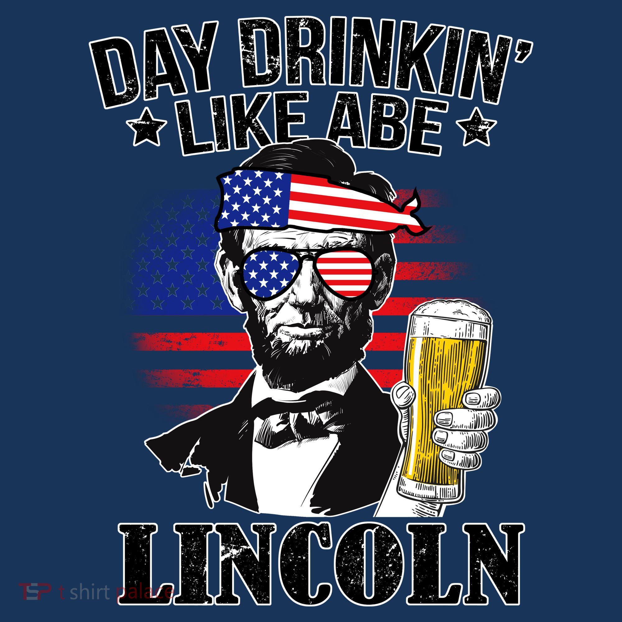 Day Drinkin' Like Abe Lincoln Mousepad