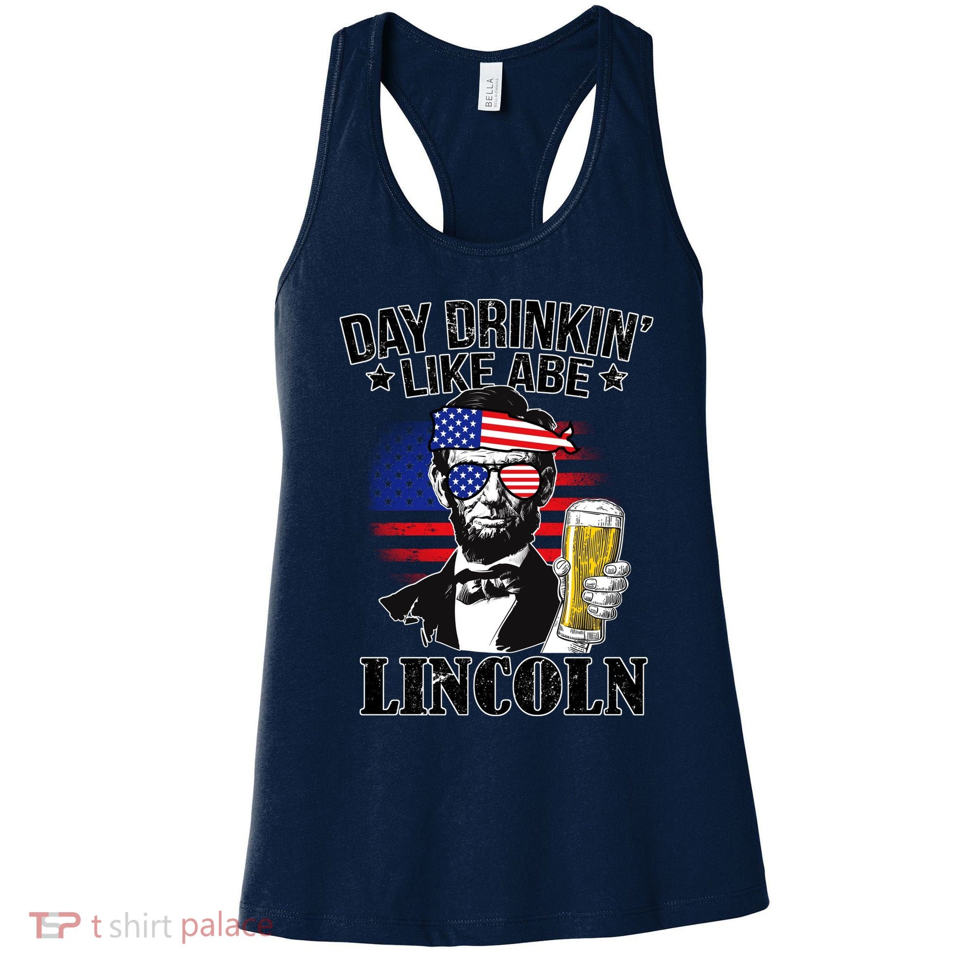 Day Drinkin' Like Abe Lincoln Women's Tank Top
