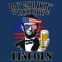 Day Drinkin' Like Abe Lincoln Toddler Hoodie thumb 2