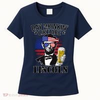 Day Drinkin' Like Abe Lincoln Women's T-Shirt thumb 0