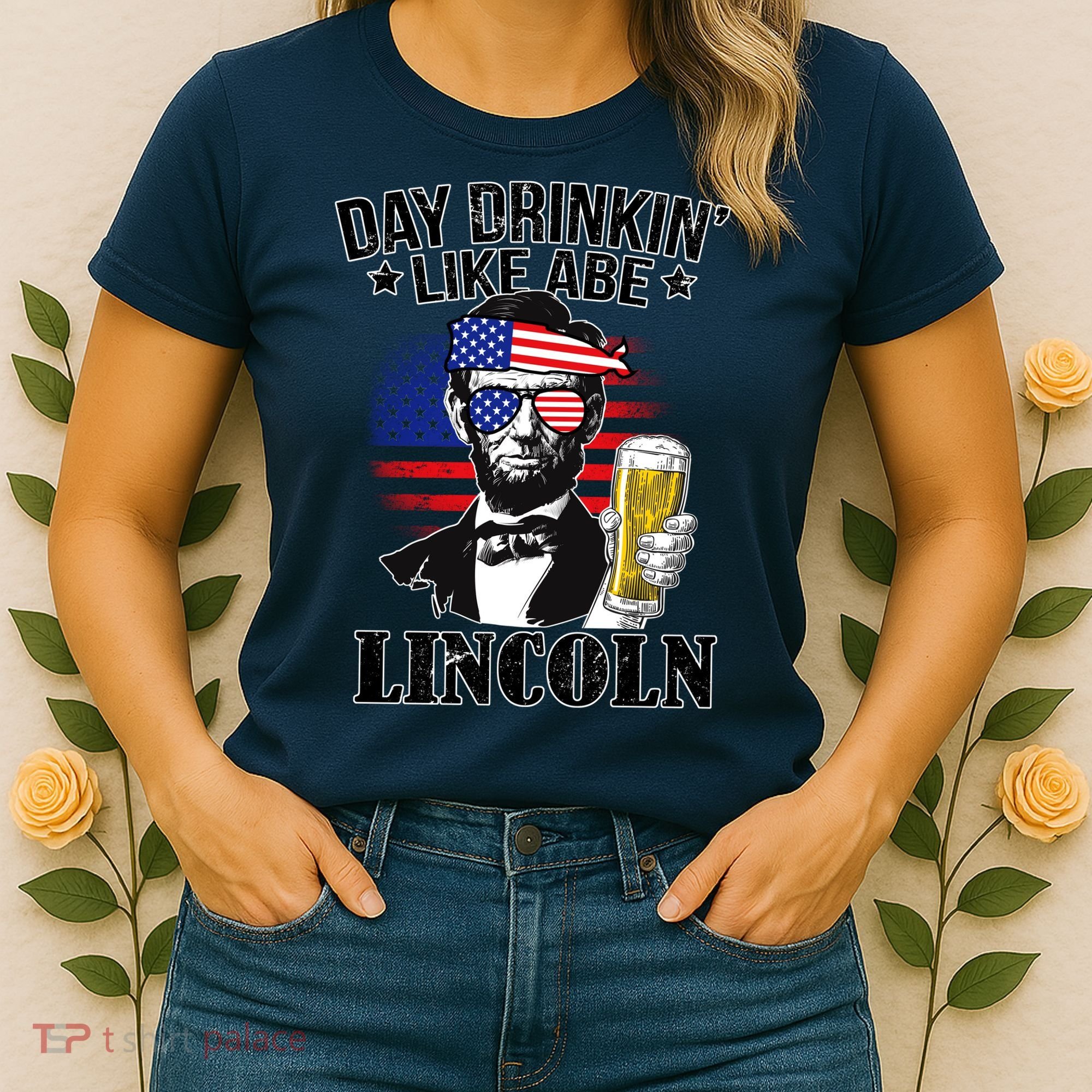 Day Drinkin' Like Abe Lincoln Women's T-Shirt
