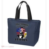 Day Drinkin' Like Abe Lincoln Tote Bag thumb 3