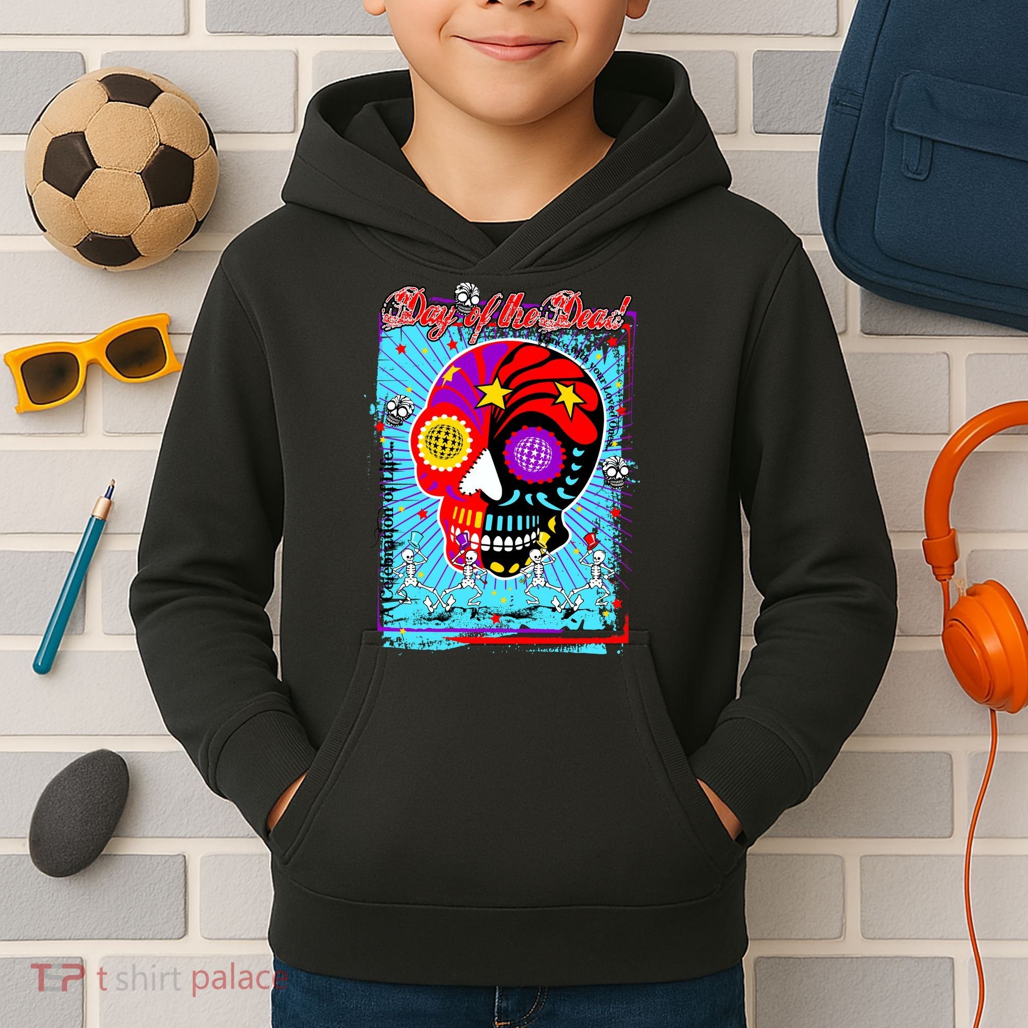 Day of the Dead Kids Hoodie