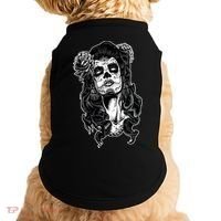 Day Of The Dead Beauty Skeleton Doggie Tank thumb 0