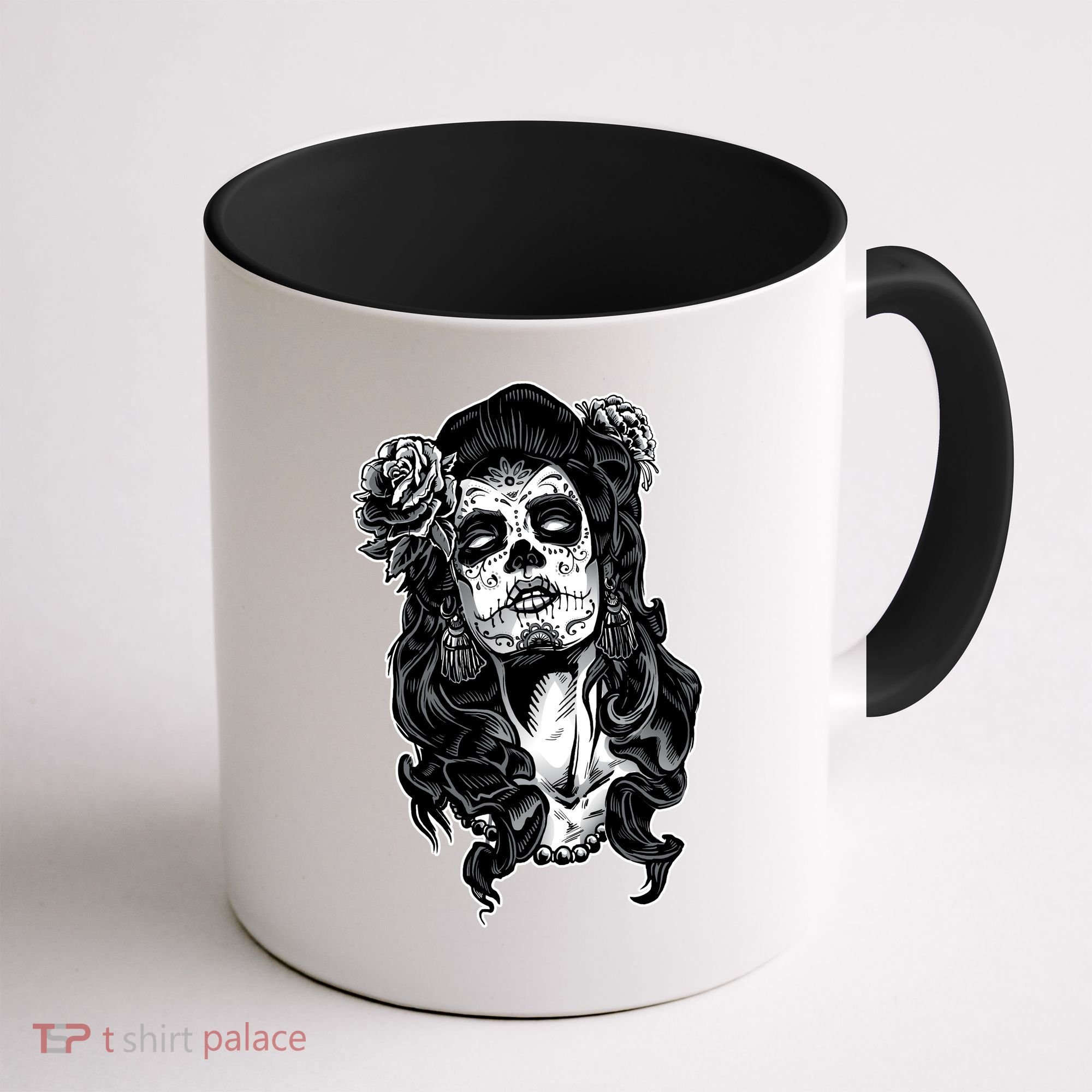 Day Of The Dead Beauty Skeleton Coffee Mug